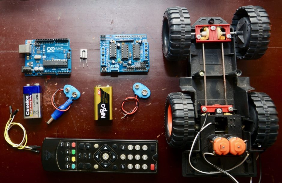 car using arduino