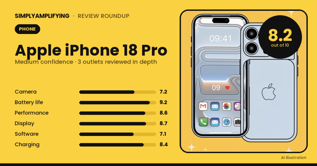 Apple iPhone 18 Pro review roundup: what the experts&nbsp;found