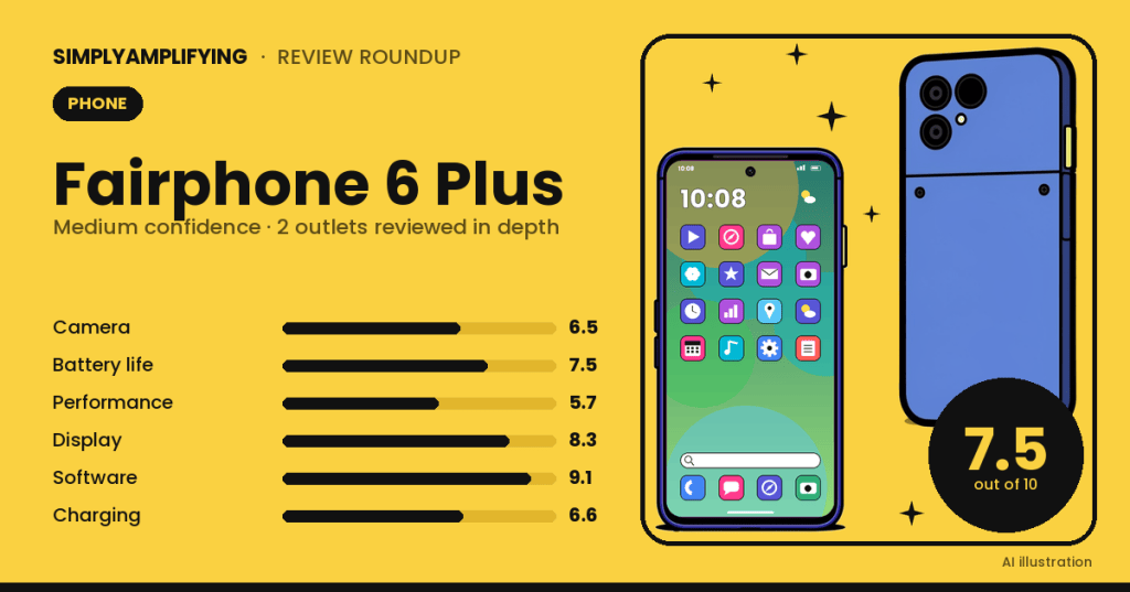 Fairphone 6 Plus review roundup: what the experts found