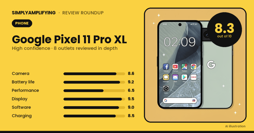Google Pixel 11 Pro XL review roundup: what the experts&nbsp;found