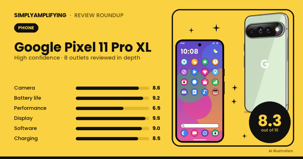 Google Pixel 11 Pro XL review roundup: what the experts found