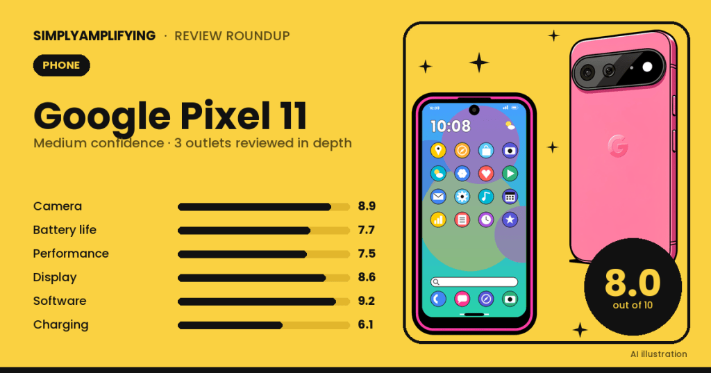 Google Pixel 11 review roundup: what the experts found