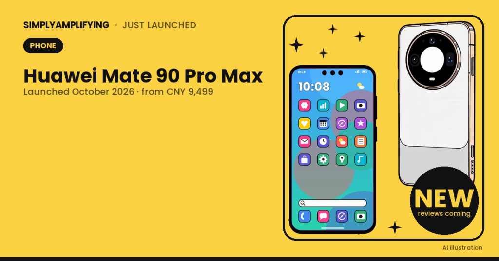 Huawei Mate 90 Pro Max launch: price, specs and early&nbsp;impressions