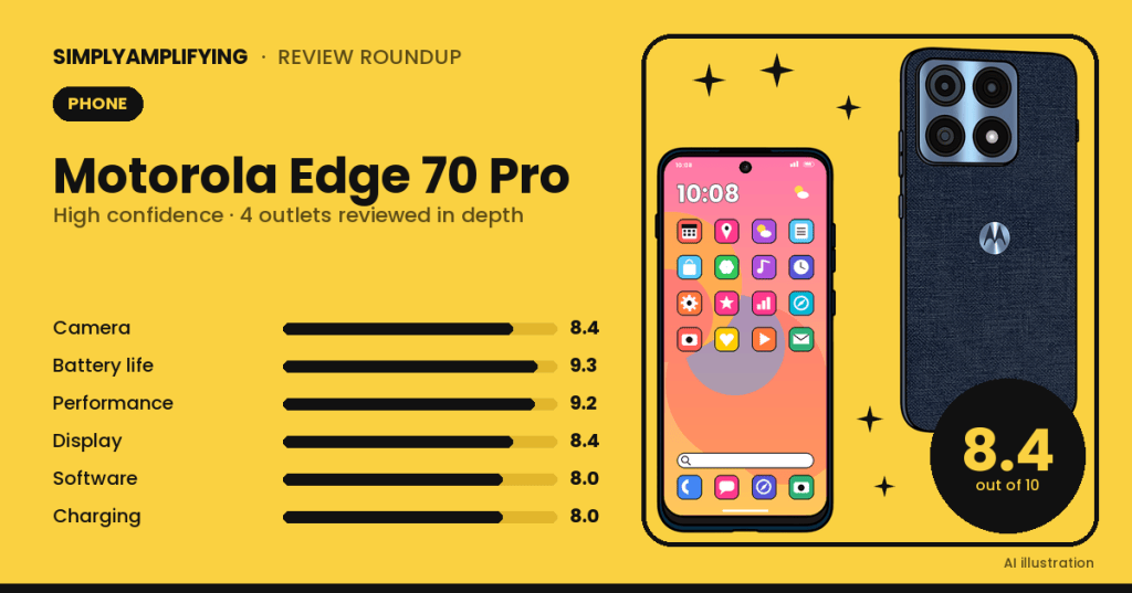 Motorola Edge 70 Pro review roundup: what the experts&nbsp;found
