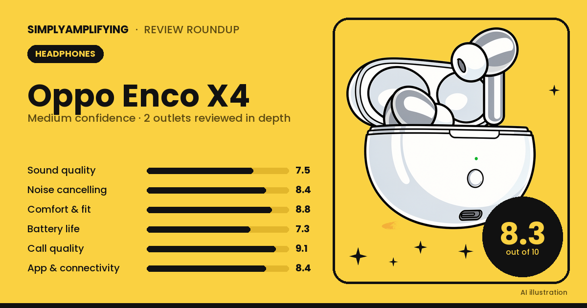 Oppo Enco X4 review roundup: what the experts found