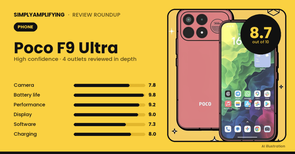 Poco F9 Ultra review roundup: what the experts&nbsp;found