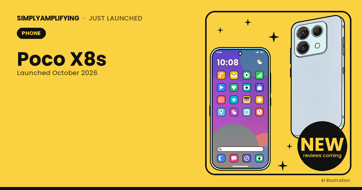 Poco X8s launch: specs and early impressions