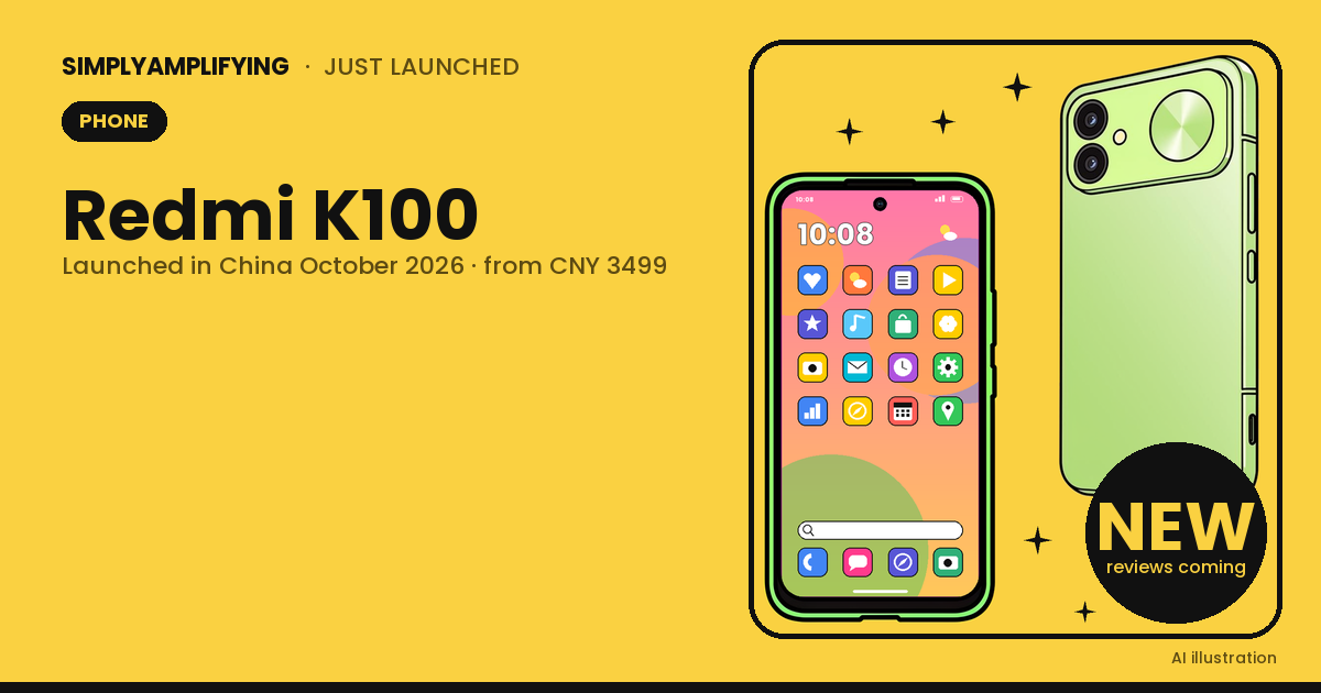 Redmi K100 launch: price, specs and early impressions