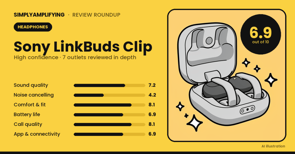 Sony LinkBuds Clip review roundup: what the experts&nbsp;found