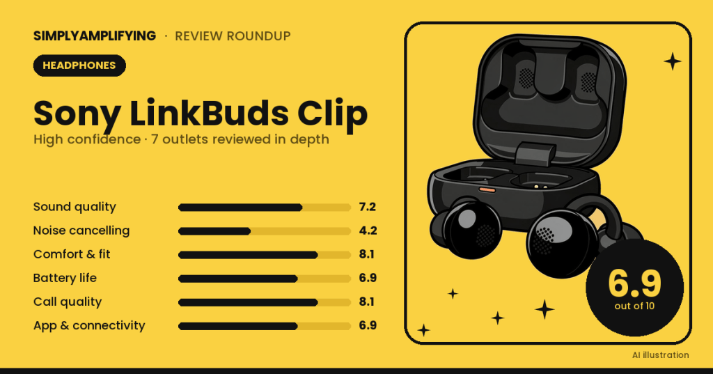 Sony LinkBuds Clip review roundup: what the experts&nbsp;found