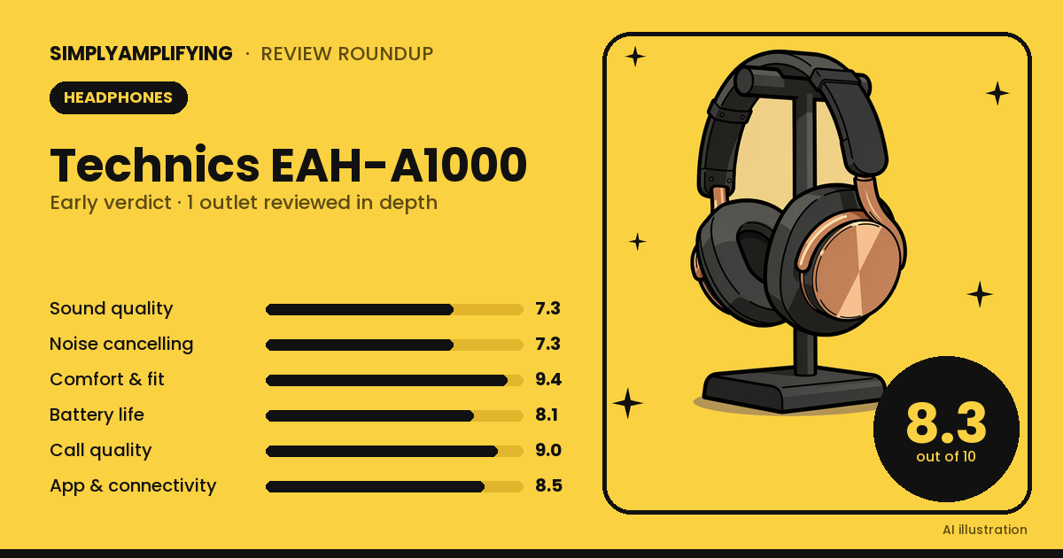 Technics EAH-A1000 review roundup: an early verdict from one in-depth review